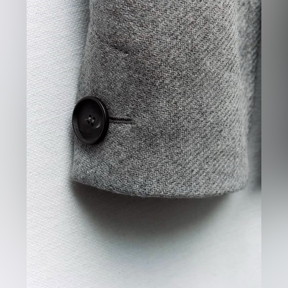 Zara Gray Belted Coat - Picture 15 of 15